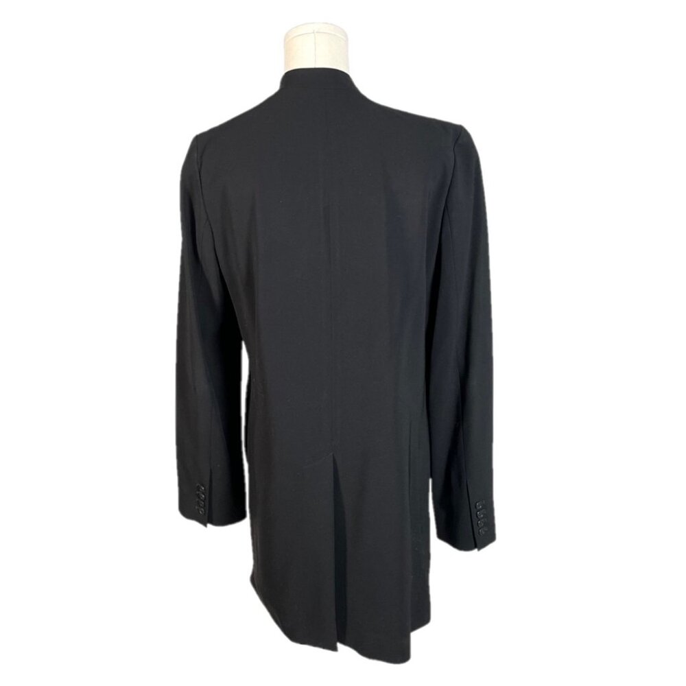 Theory Long Line Open Wrap Blazer Size 4 - image 3